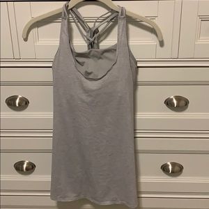 Athleta grey tank top
